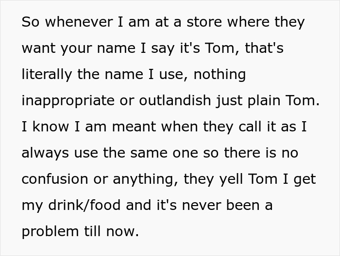 Woman Flips Out When She Finds Out Her BF Uses A Fake Name At Coffee Shops To Feel More Comfortable