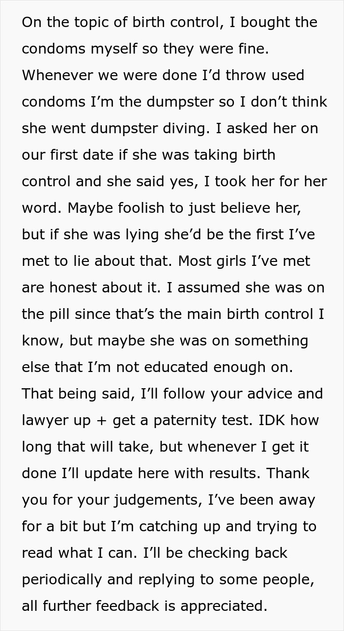 Guy Breaks Up With GF Of 3 Months Because She's Pregnant And He Doesn't Want To Be A Dad