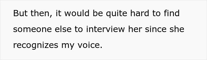 'Karen' Interviewing For A New Job Gets Told Background Check Revealed She's A Bully
