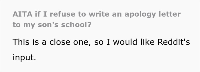 3 Y.O. Swears At Teacher Over Spilled Lunch, School Insists On An Apology Letter But Parents Refuse 3 Y.O. Swears At Teacher Over Spilled Lunch, School Insists On An Apology Letter But Parents Refuse