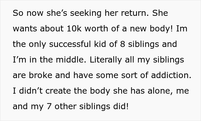 Mom Expects Daughter To Pay For Her Plastic Surgery, Tries Gaslighting Her After Being Told 'No'