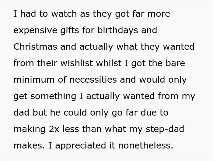Mom And Stepdad Berate 18 Y.O. For Not Spending Her B-Day With Them, She Sets The Story Straight Mom And Stepdad Berate 18 Y.O. For Not Spending Her B-Day With Them, She Sets The Story Straight