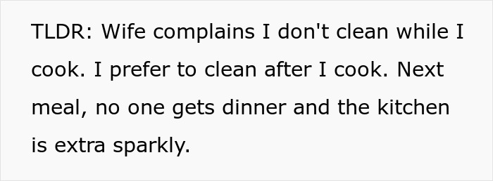 No One Gets Dinner As Man Maliciously Complies With Wife&rsquo;s Demand To Clean As He Cooks