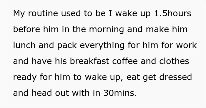 "My Husband Has Ruined Both Our Lives By Asking Me To Double Up His Lunch Serving For Work"