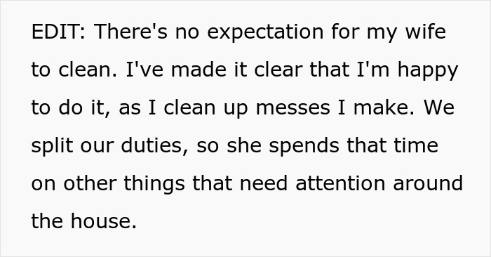 No One Gets Dinner As Man Maliciously Complies With Wife&rsquo;s Demand To Clean As He Cooks