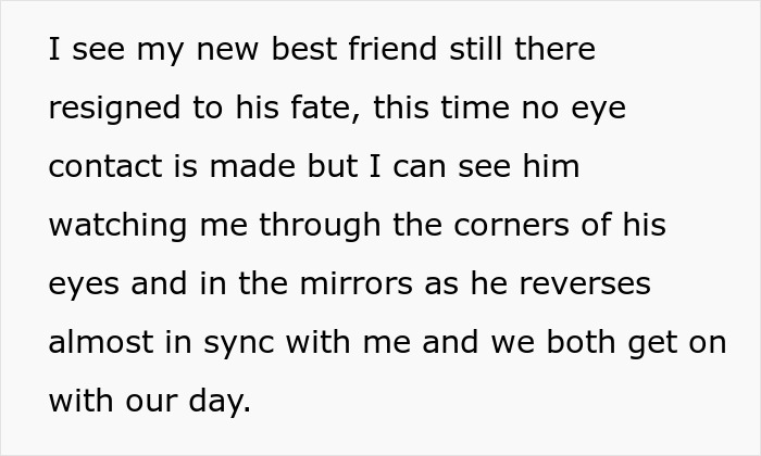 Guy Blocks A Truck That Parked In 4 Spots, Sees Owner Raging And Goes For A Pretzel To Waste Time Guy Blocks A Truck That Parked In 4 Spots, Sees Owner Raging And Goes For A Pretzel To Waste Time