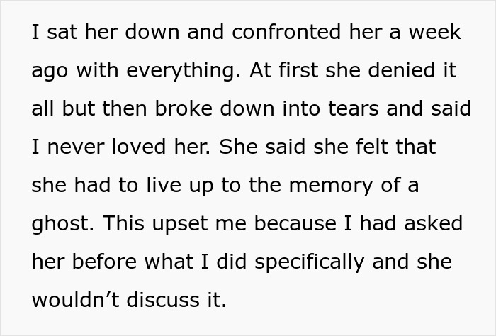 Man Breaks Up With GF After His Suspicions Of Her Copying His Dead Wife Can't Be Denied Anymore