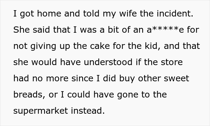 Man Buys A Bakery's Last Cake For His Pregnant Wife, Kid Throws A Tantrum Because She Wanted It Man Buys A Bakery's Last Cake For His Pregnant Wife, Kid Throws A Tantrum Because She Wanted It