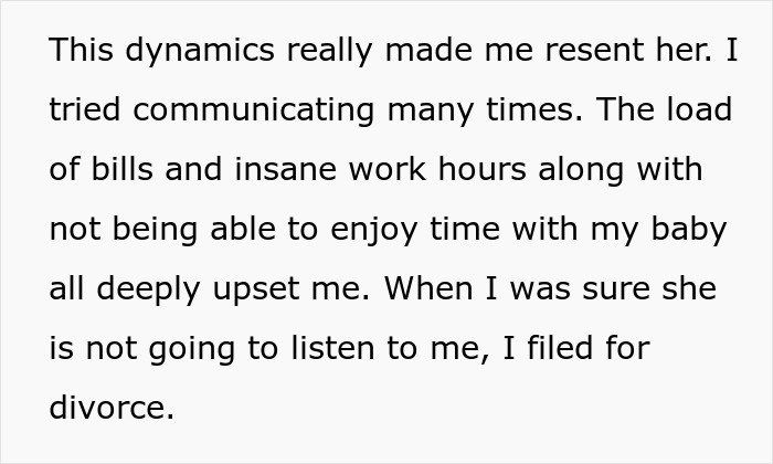 New Mom Regrets Refusing To Go Back To Work After Her Husband Divorces Her