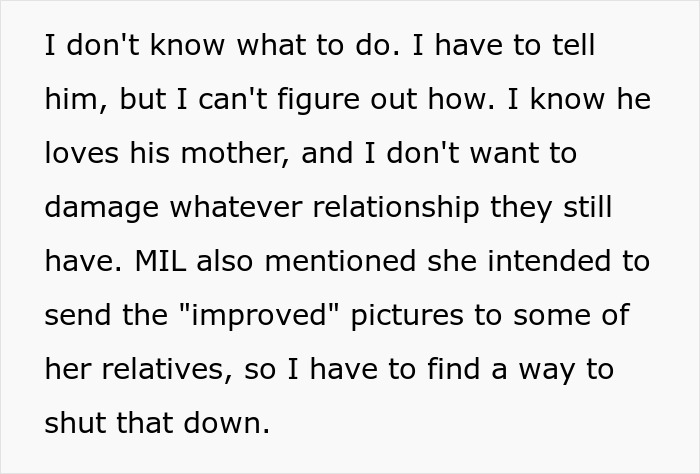 Woman Visits MIL's House To Discover She Has Photoshopped Her Husband's Face In Their Wedding Pics