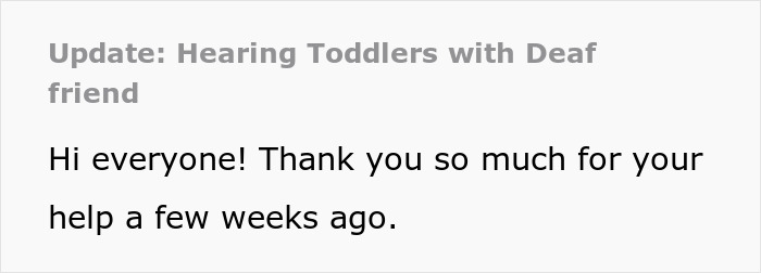 Mom Wonders About Sign Language After Her Twins Make Friends With A Deaf Toddler