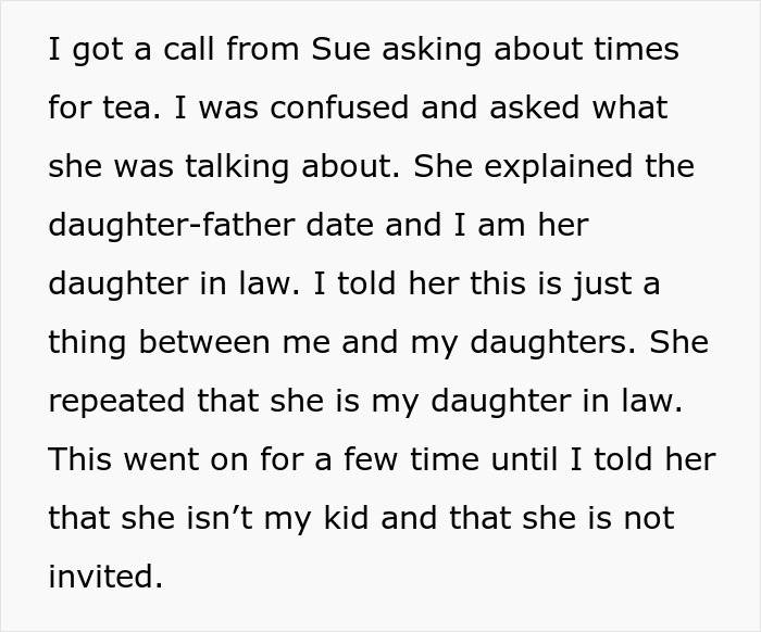 DIL Calls Man To Ask About Daughters&rsquo; Lunch, He Tells Her She Is Not His Daughter 