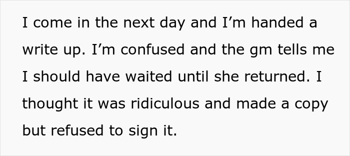 Employee Notices Customer Is Acting Weird And Ends Up Saving Her Life, It Gets Them Written Up Employee Notices Customer Is Acting Weird And Ends Up Saving Her Life, It Gets Them Written Up