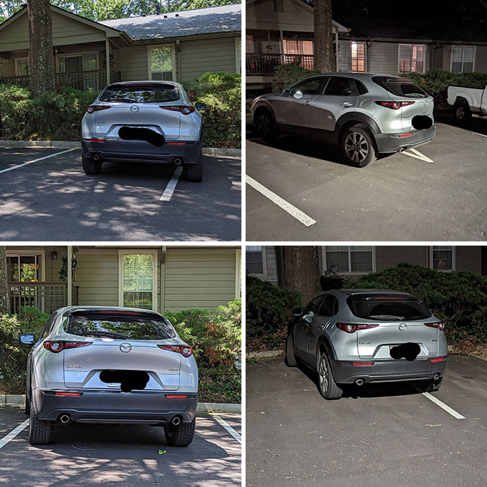 Our New Neighbor Has Parked Like This Every Day Since They Moved In