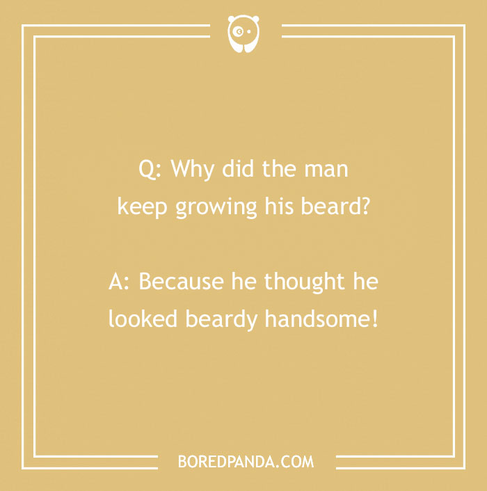 104 Hair-larious Beard Jokes That Are A Cut Above