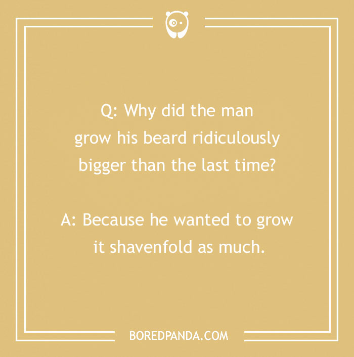 104 Hair-larious Beard Jokes That Are A Cut Above