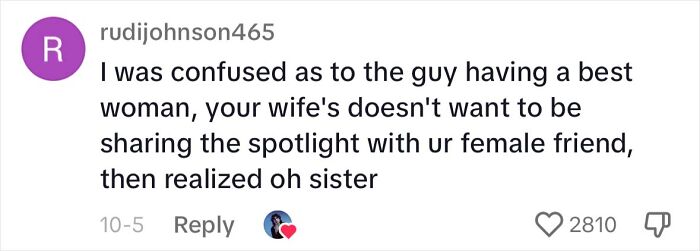 People Are Loving This Couple&rsquo;s Non-Traditional Choices For Best Man And Maid Of Honor