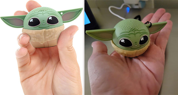 Grogu-Approved Tunes And Adorable Design Come Together In This Grogu Mini Bluetooth Speaker , A Musical BFF That'll Make Their Ears (And Heart) Skip A Beat