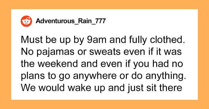 “What’s The Most Bizarre ‘House Rule’ You’ve Encountered At Someone Else’s Home?” (40 Answers)