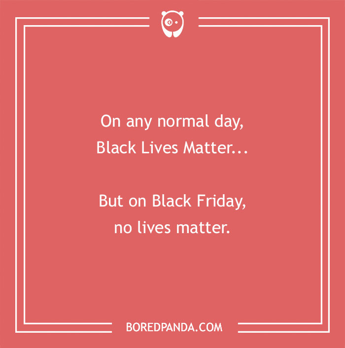 Joke on Black Friday