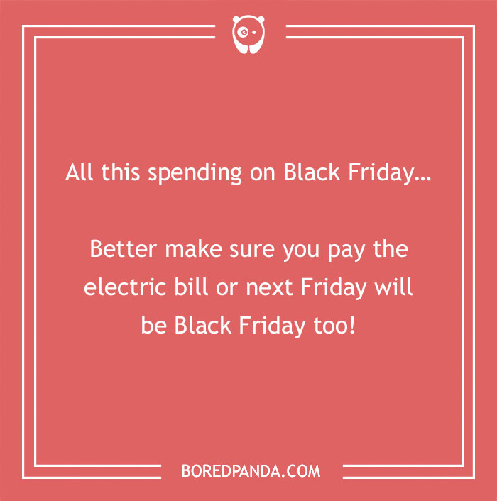 Joke on Black Friday