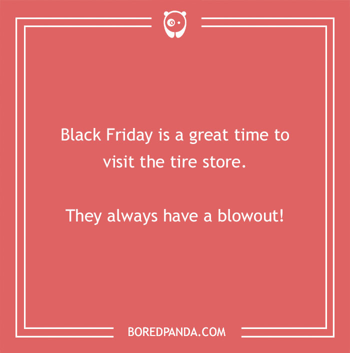 Joke on Black Friday