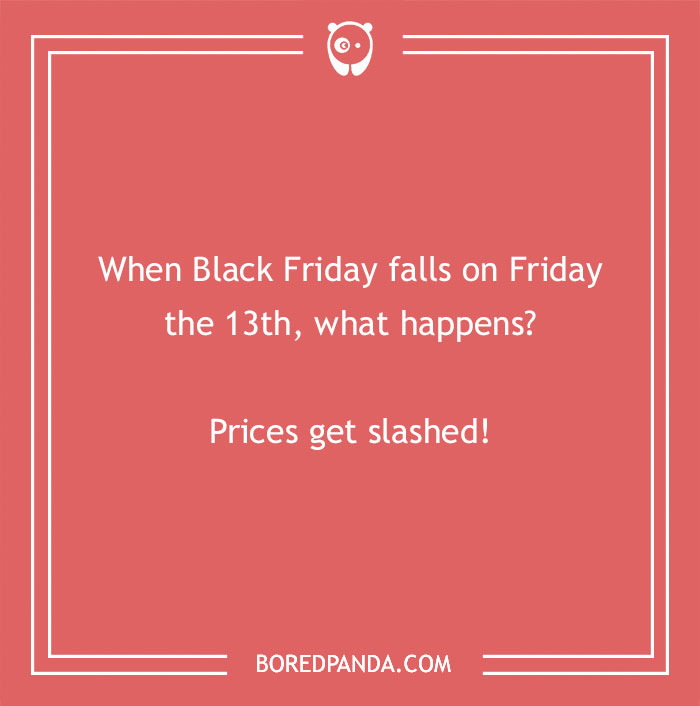 Joke on Black Friday