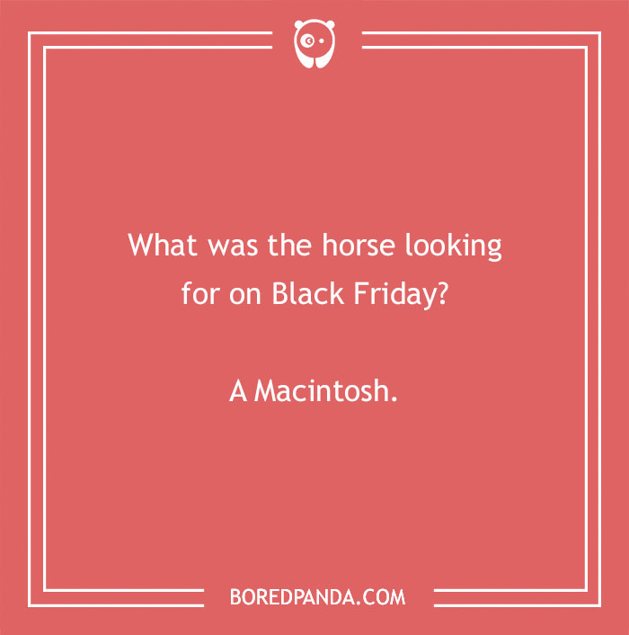 Joke on Black Friday