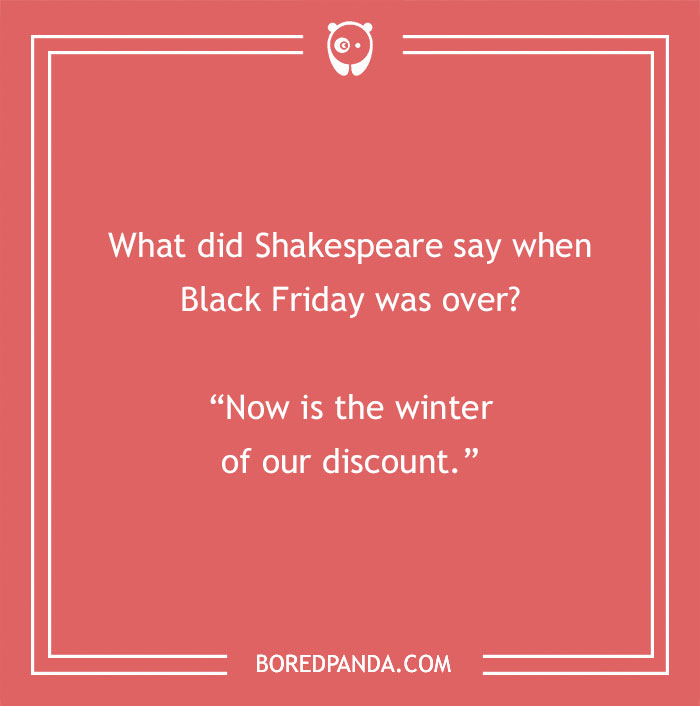 Joke on Black Friday