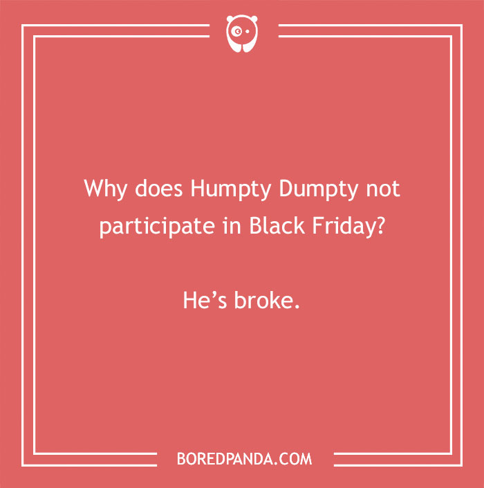 Joke on Black Friday