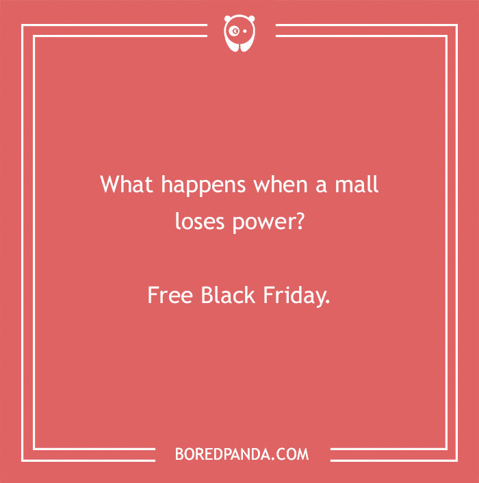 Joke on Black Friday
