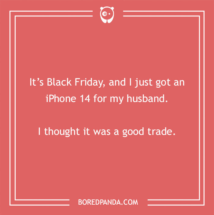 Joke on Black Friday