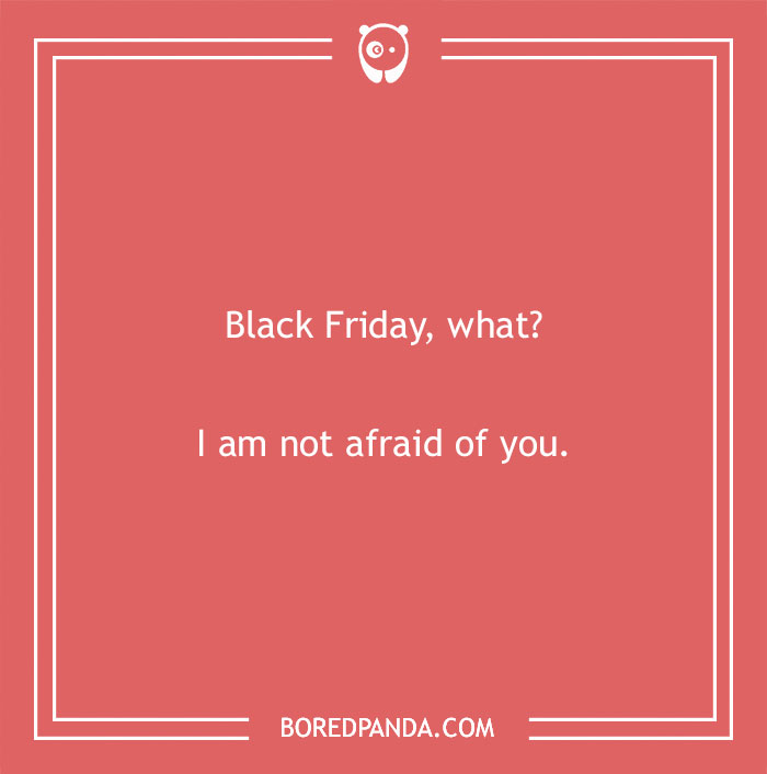 Joke on Black Friday
