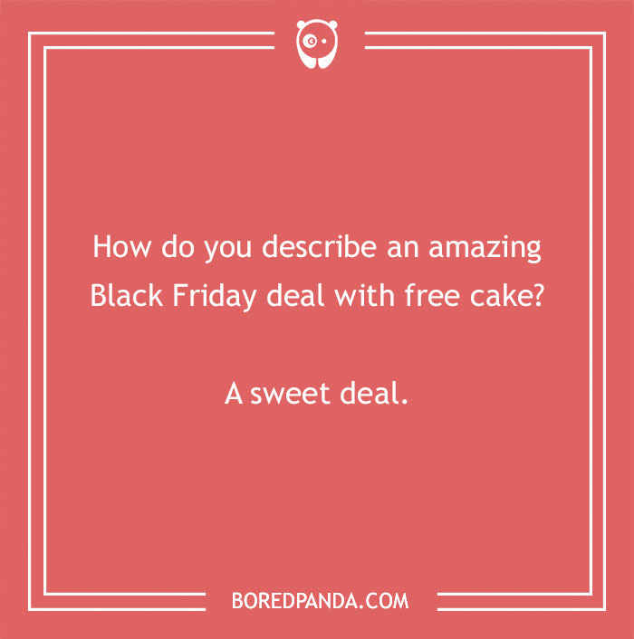 Joke on Black Friday