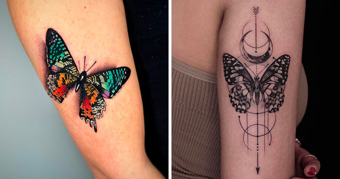 84 Butterfly Tattoos That Are As Colorful And Fun As The Real Thing
