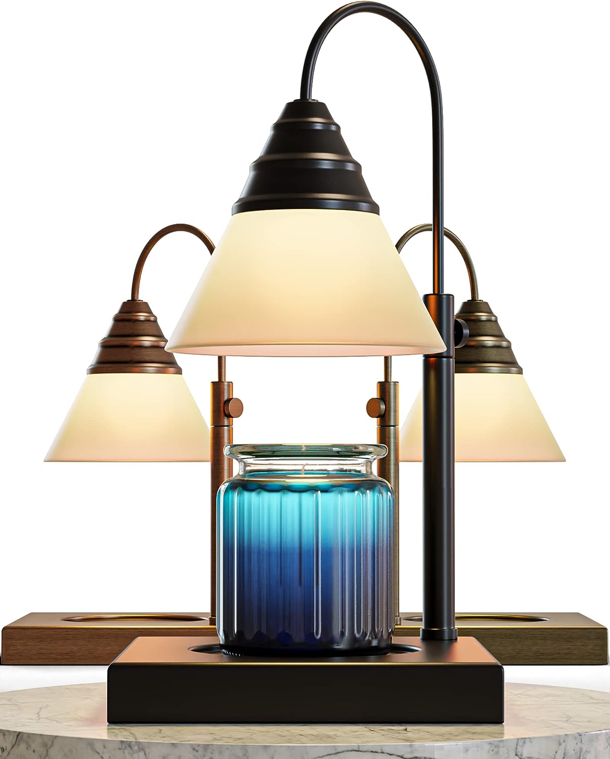 candle warmers with blue candle