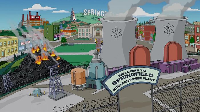 Sprinfield from birds view 