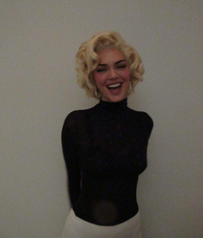 Kendall Jenner As Marilyn Monroe