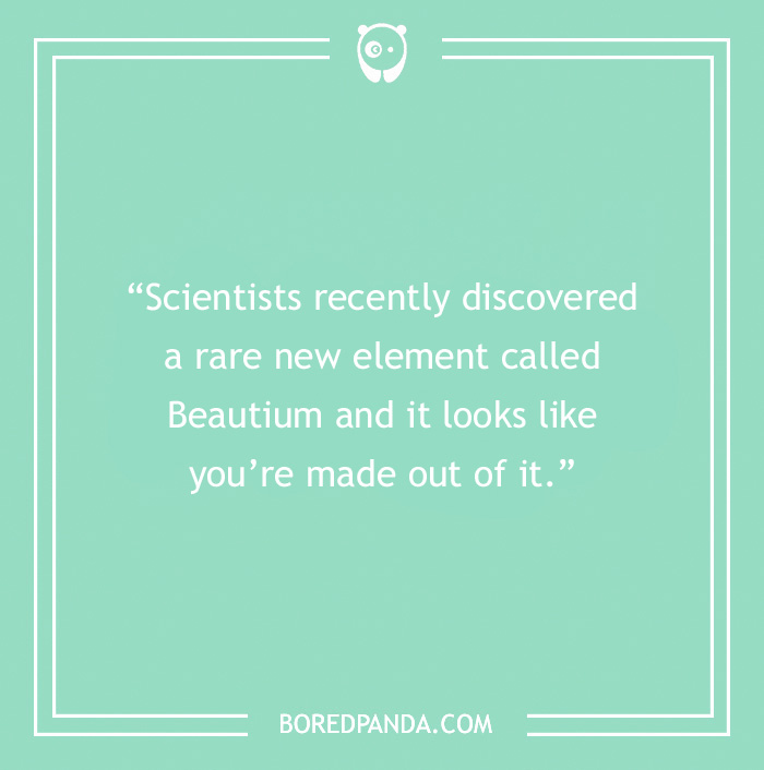 Chemistry pick-up line about discovering a rare new element called Beautium.