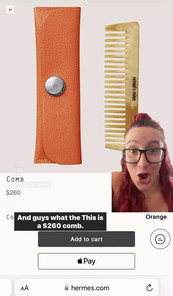 This Is A $260 Hermes Comb