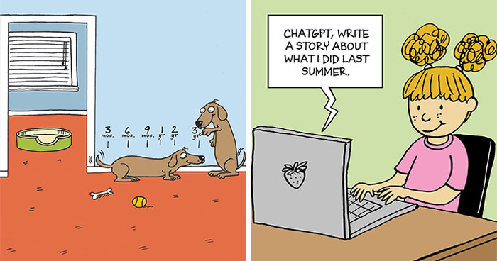 40 Funny Situations Illustrated By This Artist In A Lighthearted Comic Series (New Pics)