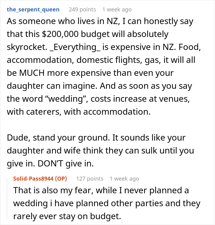Entitled Bride Causes Drama After Dad Refuses To Fund Her Dream Wedding Of $200K