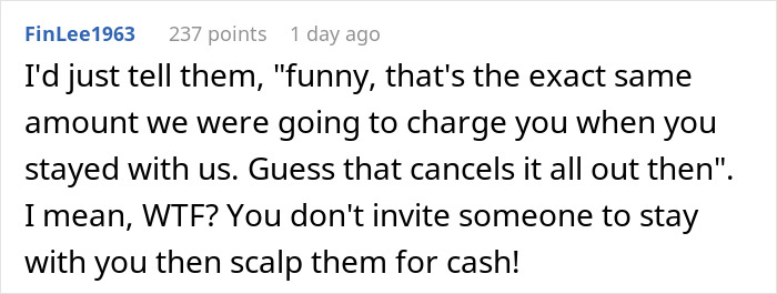 Woman Shocked To Get A List Of Everything She Owes Her Friend After Visiting