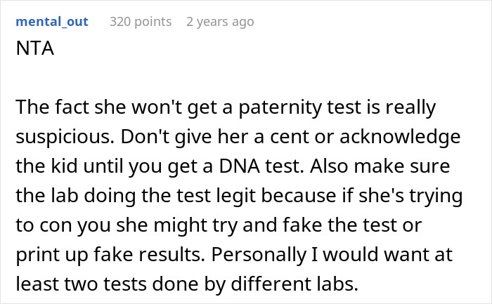 Man Refuses To Support Pregnant Ex Until She Does A Paternity Test, Gets Support Online