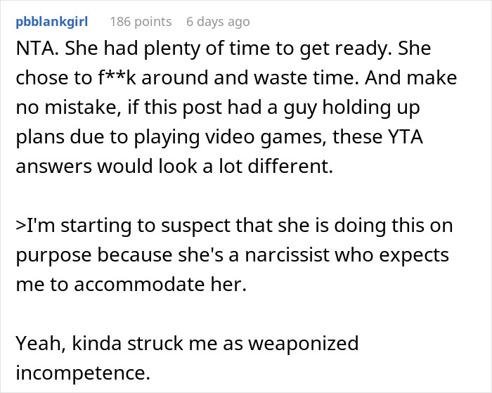 Man Can’t Grasp How His “Not Dumb” Wife Can Be So Bad At Time Management, Teaches Her A Lesson Man Can’t Grasp How His “Not Dumb” Wife Can Be So Bad At Time Management, Teaches Her A Lesson