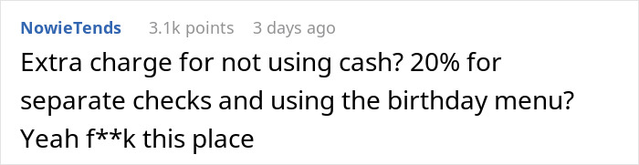 Restaurant Menu Says That There Is A Fee &ldquo;For Adults Unable To Parent&rdquo; And Netizens Are Raging