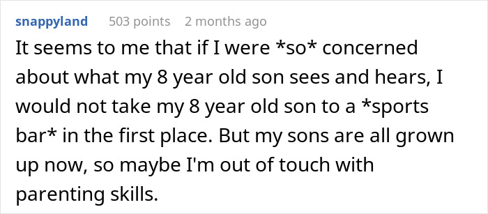 "They Were Violent And Not Family Friendly": Entitled Parent Gets Put In Their Place