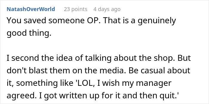 Employee Notices Customer Is Acting Weird And Ends Up Saving Her Life, It Gets Them Written Up Employee Notices Customer Is Acting Weird And Ends Up Saving Her Life, It Gets Them Written Up