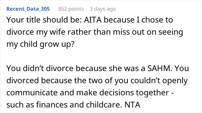 New Mom Regrets Refusing To Go Back To Work After Her Husband Divorces Her