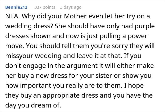 Bride-To-Be Asks If She&rsquo;s A Jerk For Not Wanting Her Disabled Sister To Wear White To Her Wedding